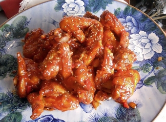savory korean fried chicken