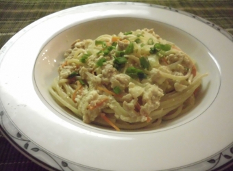 Tofu Cream Pasta